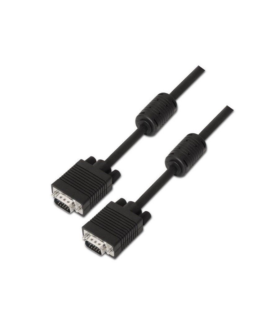 Cable SVGA Aisens A113-0077/ VGA Macho - VGA Macho/ 25m/ Negro - Imagen 1
