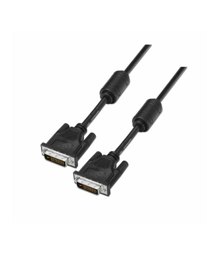 Cable DVI Aisens A117-0089/ DVI-D Macho - DVI-D Macho/ 1.8m/ Negro - Imagen 1
