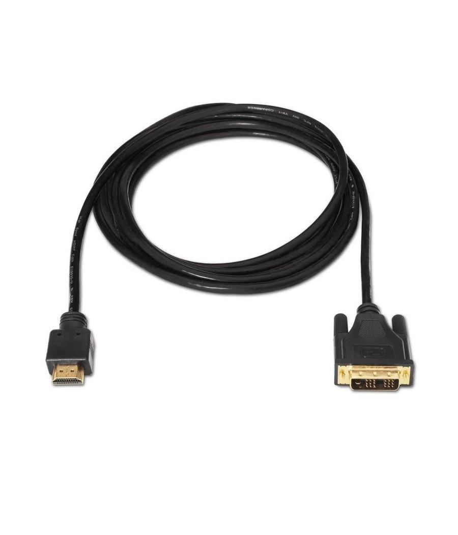 Cable HDMI Aisens A117-0090/ DVI Macho - HDMI Macho/ 1.8m/ Negro - Imagen 2