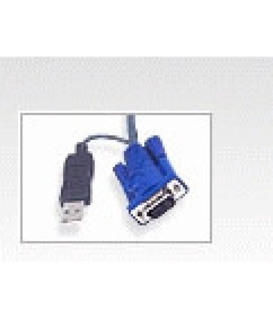 Aten 2l5203up cable para video, teclado y ratón (kvm) negro 3 m