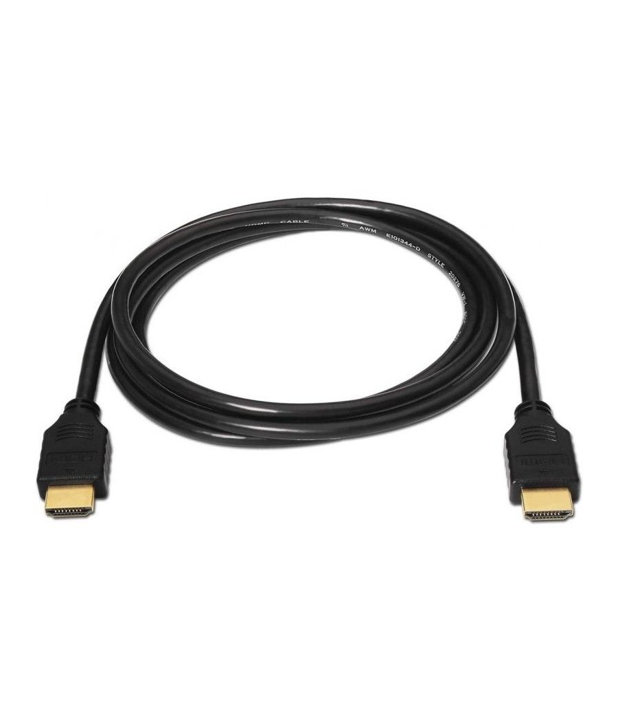 Cable HDMI 1.4 Aisens A119-0095/ HDMI Macho - HDMI Macho/ 3m/ Negro - Imagen 2