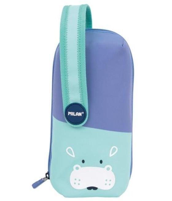 Milan kit 4 estuches c/contenido serie especial fun animals azul