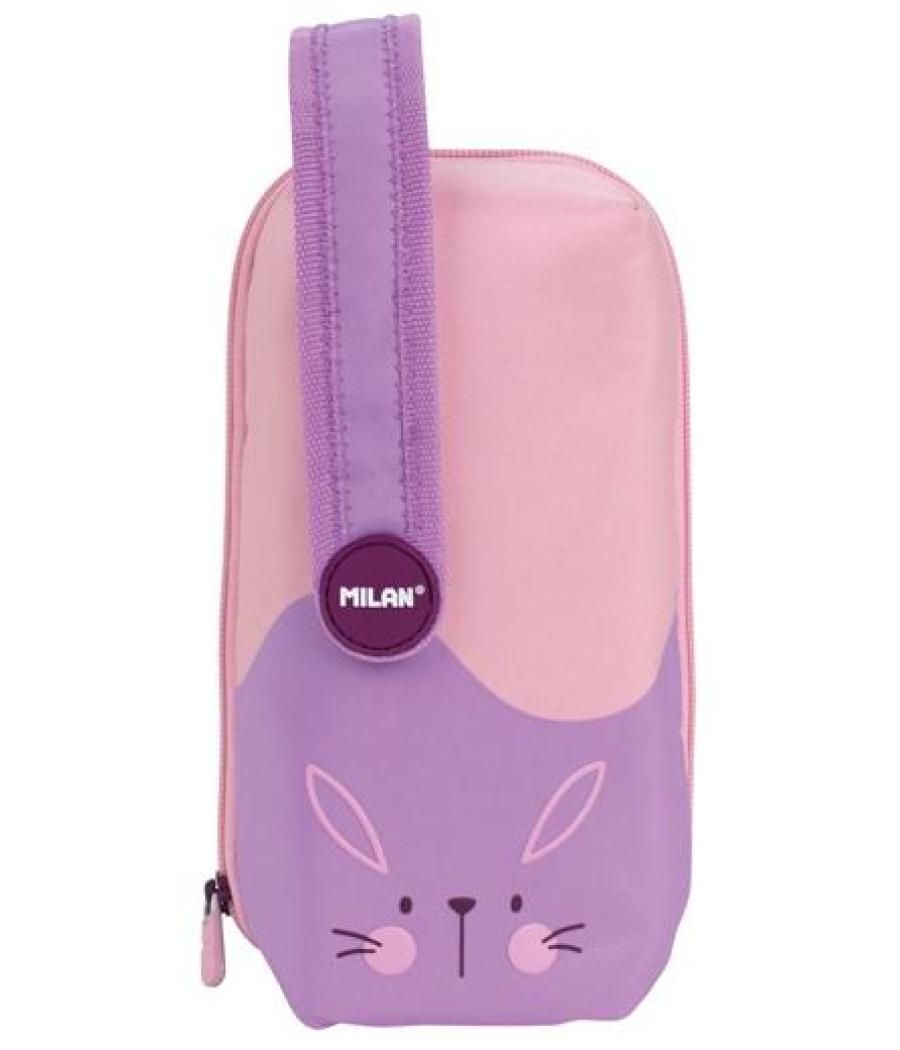 Milan portatodo kit 4 estuches c/contenido serie especial fun animals violeta