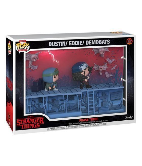 Funko pop moments deluxe pack 2 stranger things fase 3 eddie & dustin 70257