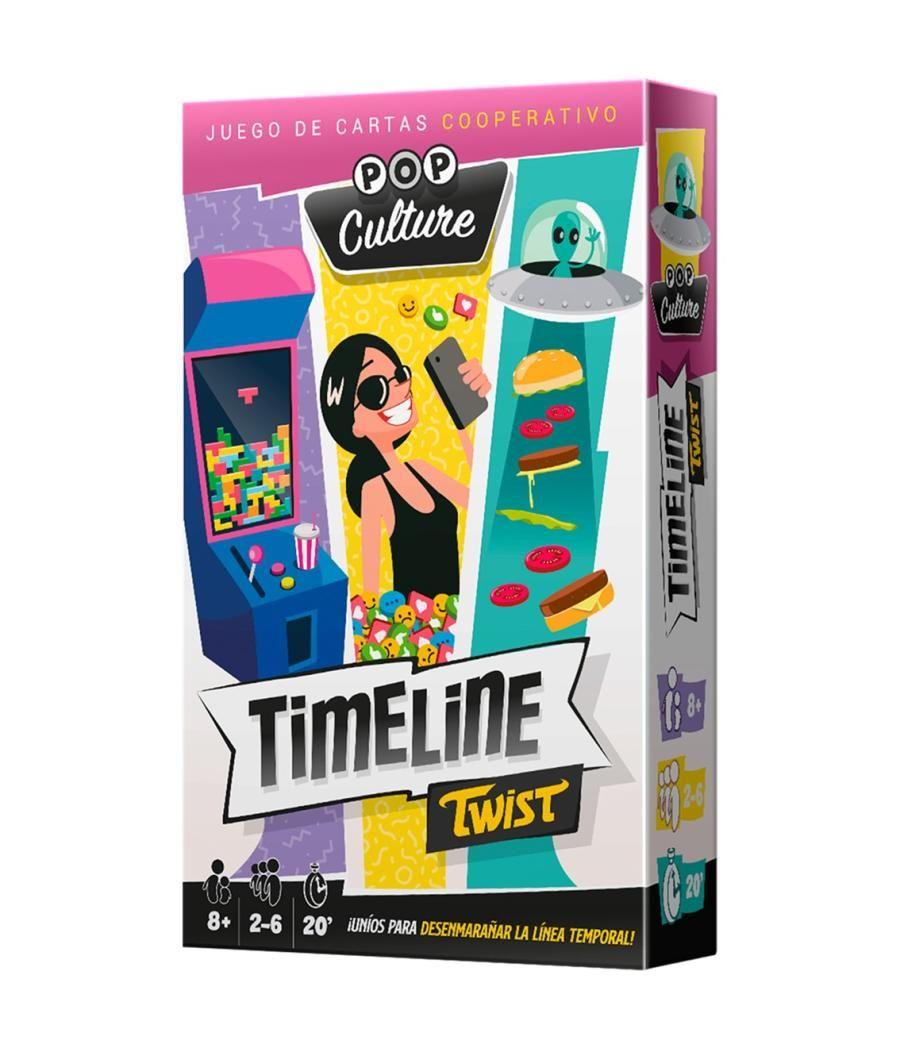 Juego de mesa timeline twist pop culture pegi 7