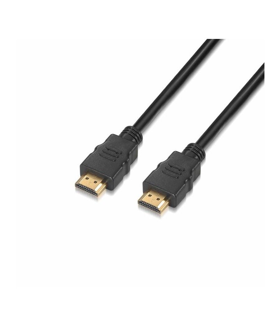 Cable HDMI 2.0 4K Aisens A120-0118/ HDMI Macho - HDMI Macho/ 0.5m/ Certificado/ Negro - Imagen 1