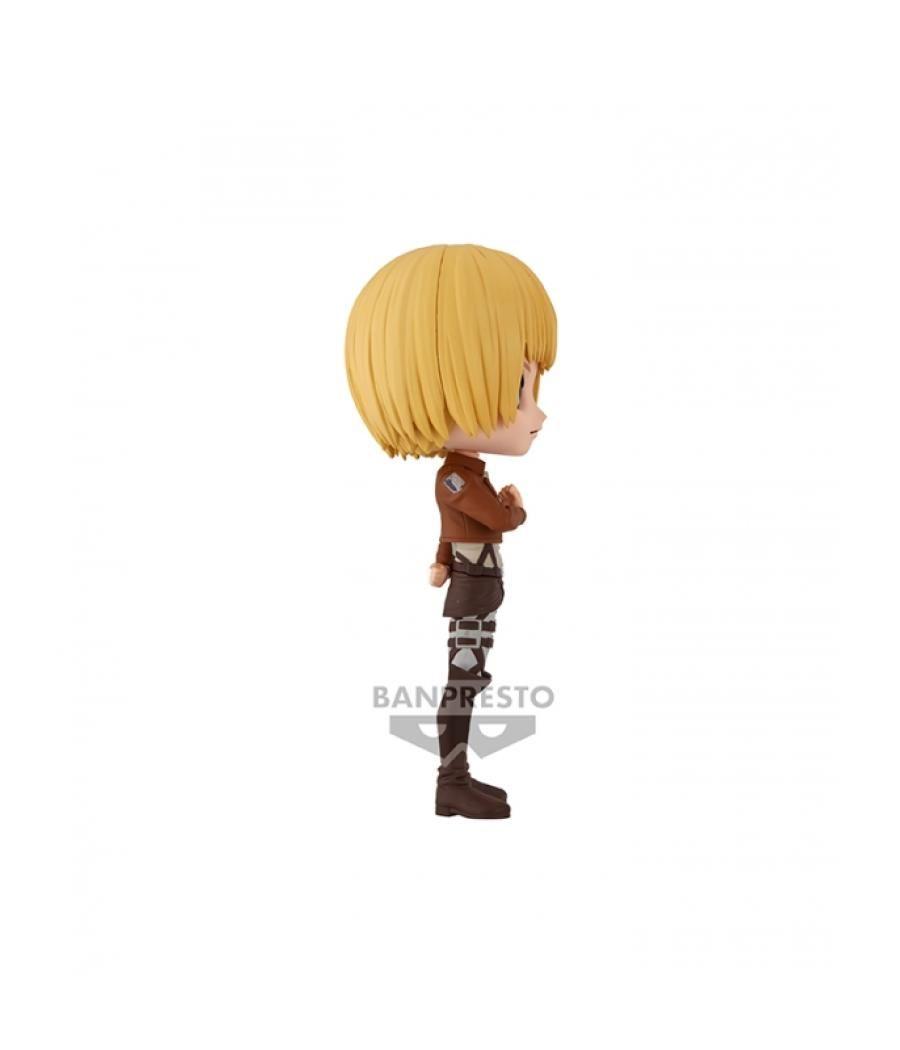 Figura banpresto q posket ataque a los titanes armin arlert 14cm