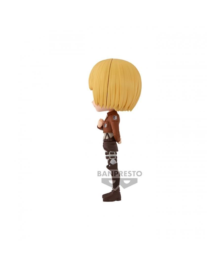 Figura banpresto q posket ataque a los titanes armin arlert 14cm