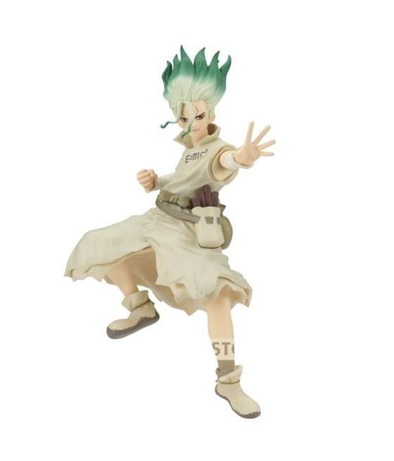 Figura banpresto dr. stone stone world senku ishigami ii 15cm