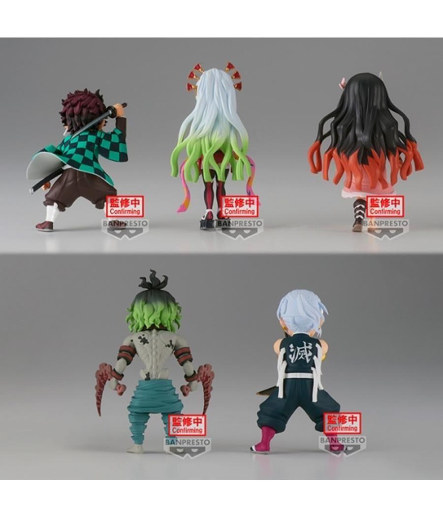 Figura banpresto demon slayer: kimetsu no yaiba world collectable figure vol.10 12 unidades