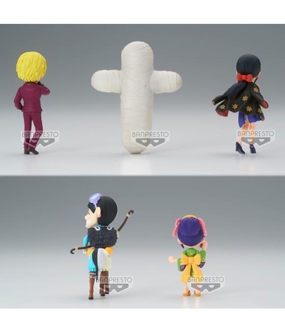 Figura banpresto one piece world collectable figure - wanokuni onigashima 5 - 4 - 7cm 12 unidades