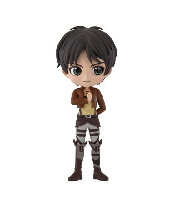 Figura banpresto q posket ataque a los titanes eren yeager vol.2 14cm