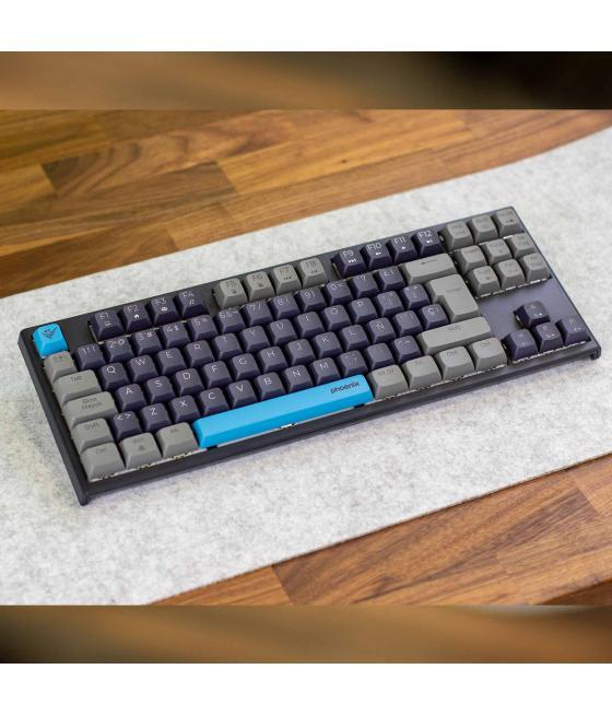 Teclado gaming royal pbt mecanico negro