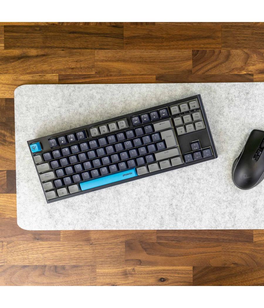 Teclado gaming royal pbt mecanico negro