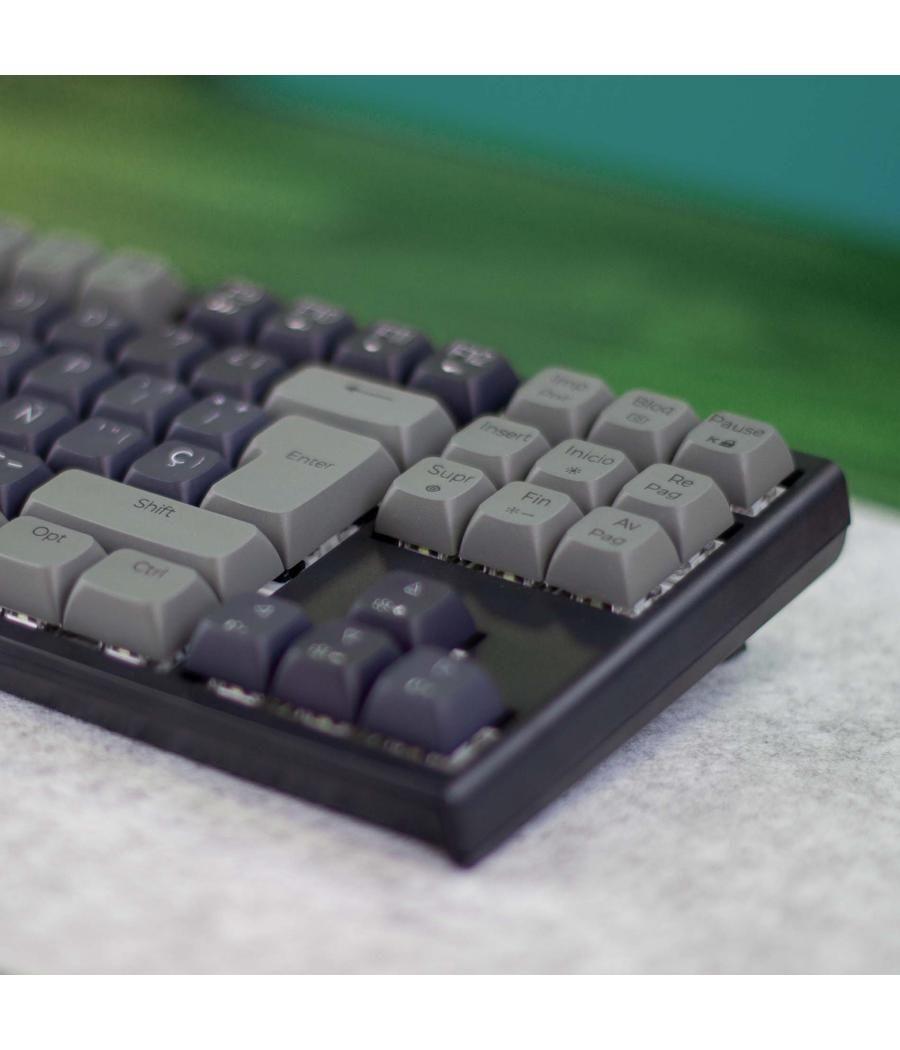 Teclado gaming royal pbt mecanico negro