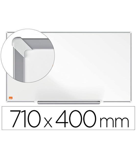 Pizarra blanca nobo ip pro 32\" lacada magnética 710x400 mm