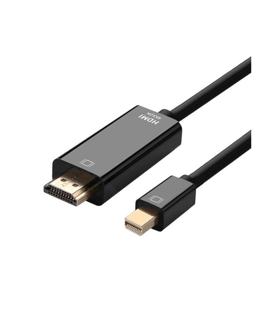 Cable Conversor Aisens A125-0458/ Mini Displayport Macho - HDMI Macho/ 3m/ Negro - Imagen 1