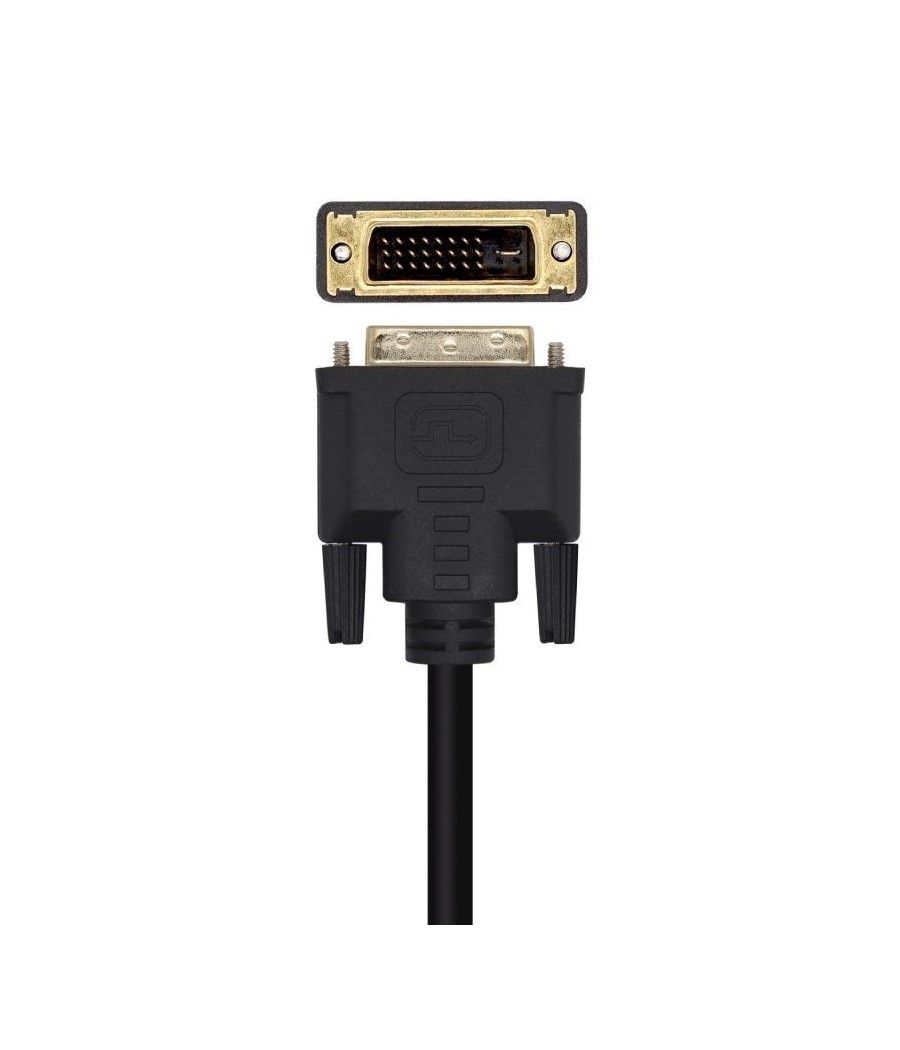 Cable Conversor Aisens A125-0463/ Displayport Macho - DVI Macho/ 3m/ Negro - Imagen 2