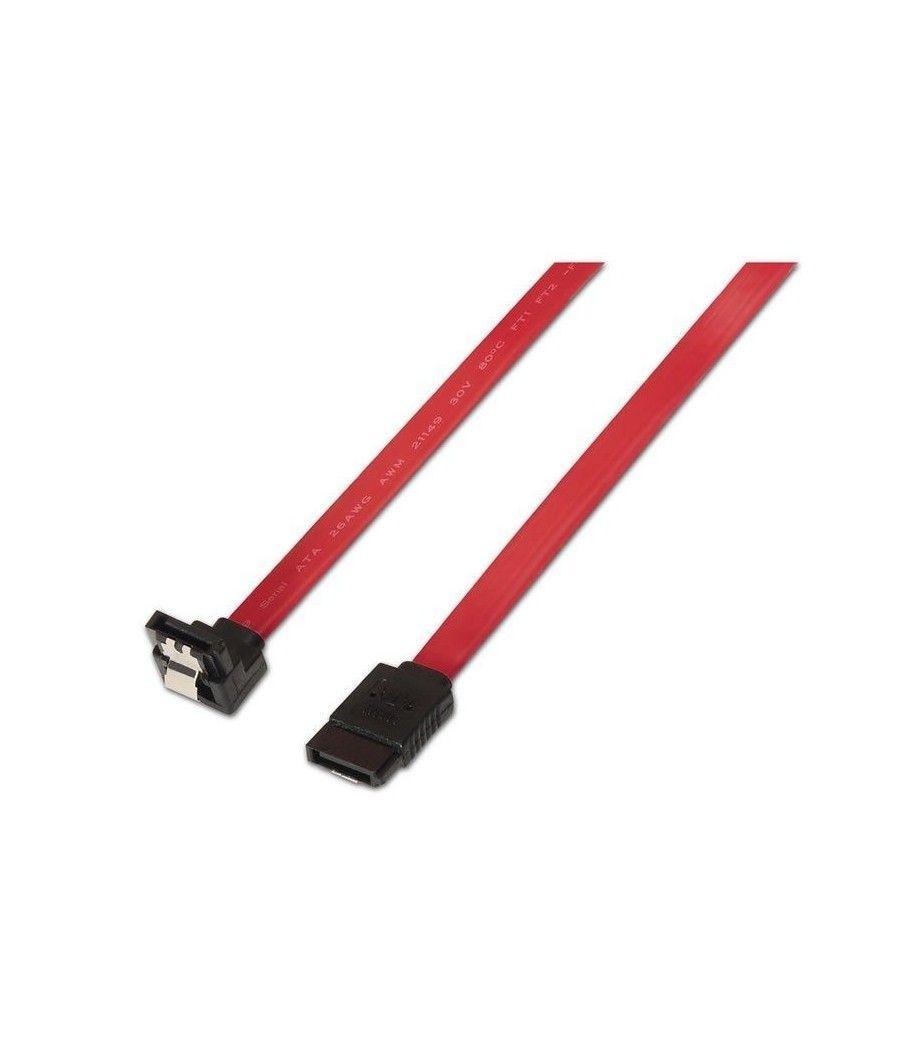Cable SATA Aisens A130-0156/ SATA Macho - SATA Macho/ 0.5cm/ Rojo - Imagen 1