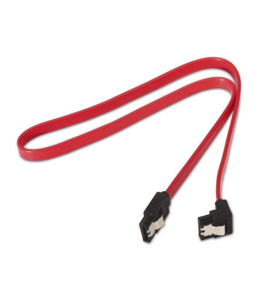 Cable SATA Aisens A130-0156/ SATA Macho - SATA Macho/ 0.5cm/ Rojo - Imagen 2