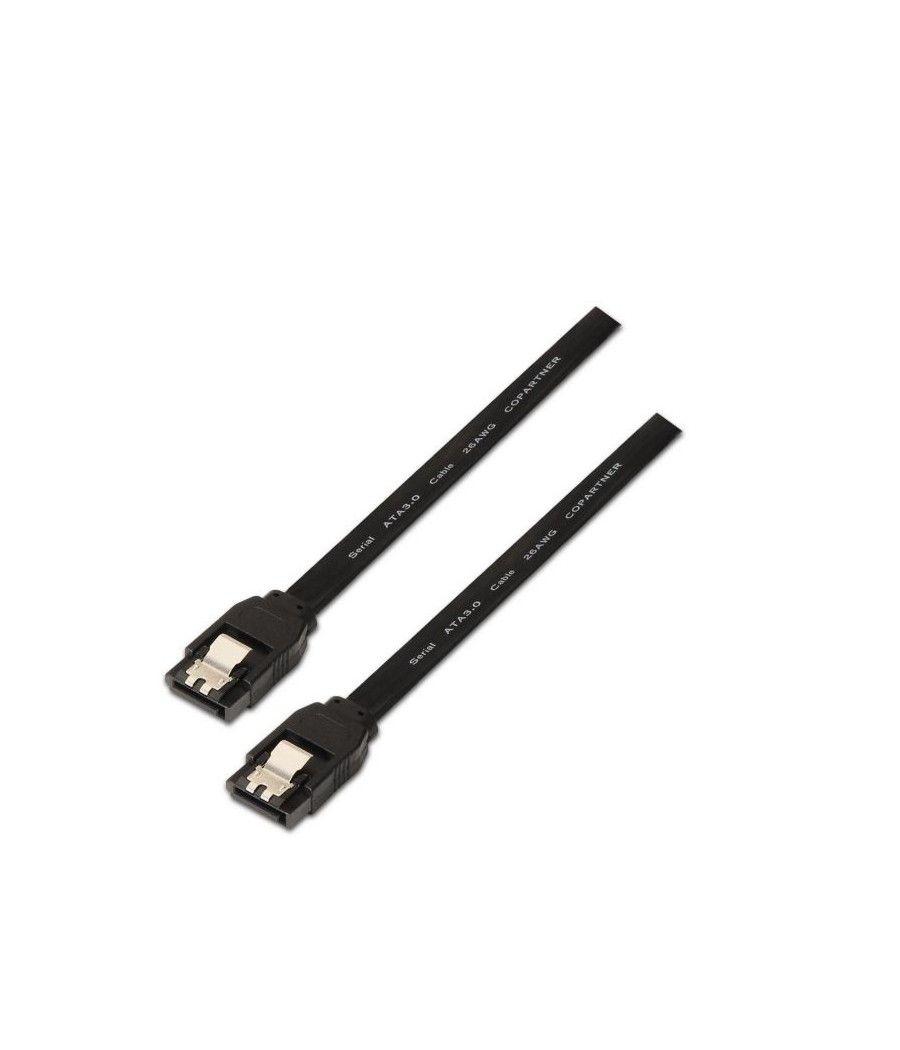 Cable SATA III Aisens A130-0157/ SATA Hembra - SATA Hembra/ 50cm/ Negro - Imagen 2