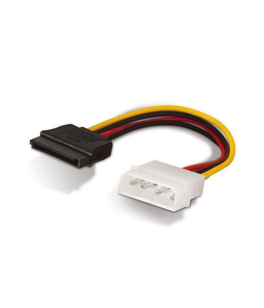 Cable Alimentación SATA Aisens A131-0158/ Molex 4 PIN Macho - SATA Hembra/ 16cm - Imagen 2