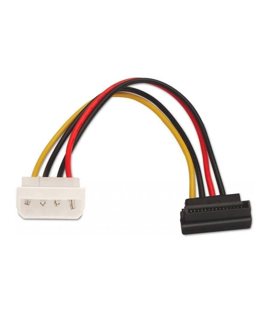Cable Alimentación SATA Aisens A131-0160/ Molex 4 PIN Macho - SATA Hembra/ 16cm - Imagen 2