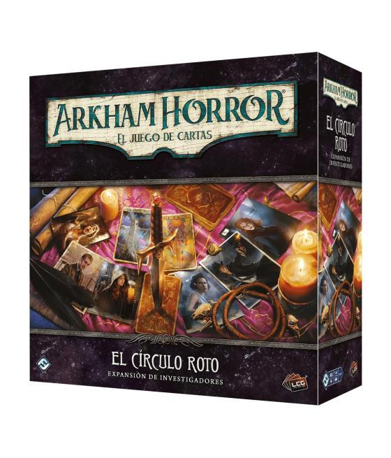 Juego de mesa arkham horror lcg el circulo roto expansion investigadores edad recomendada 14 años