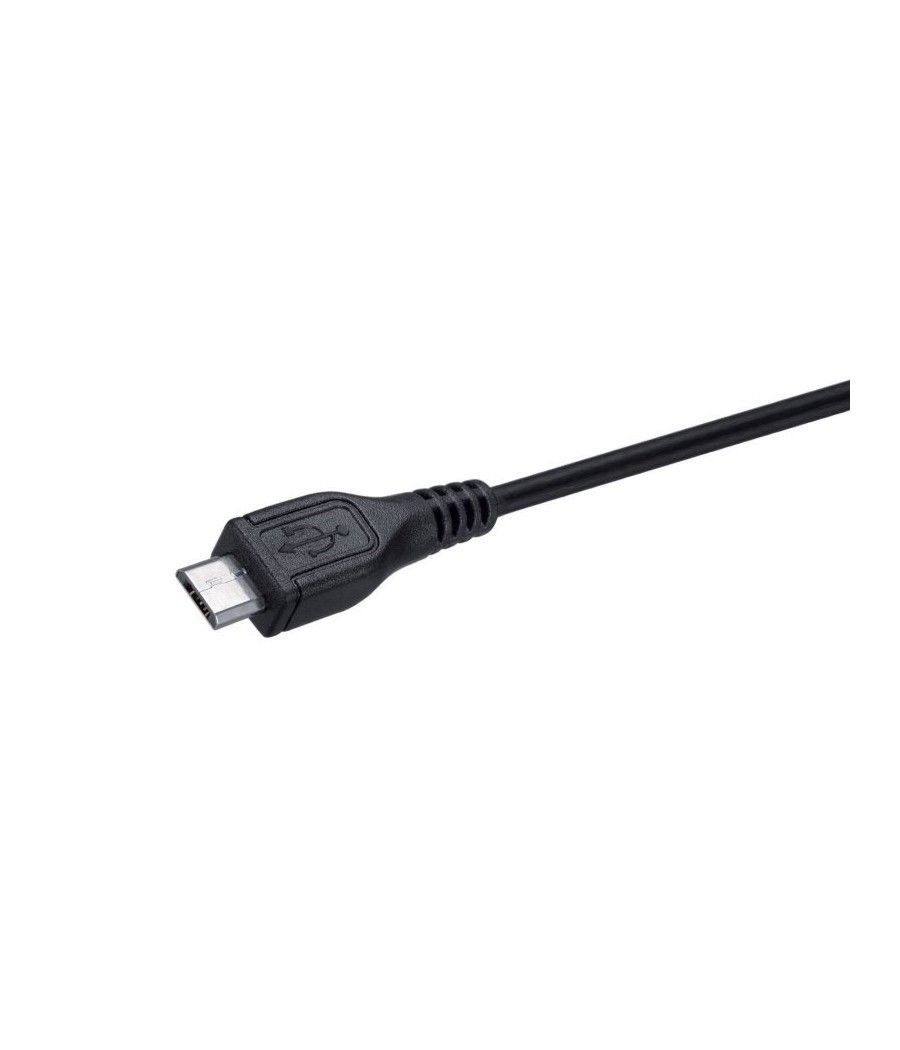 Cable USB 2.0 Duracell USB5013A / USB Macho - MicroUSB Macho/ 1m/ Negro - Imagen 1