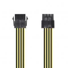 Cable de Alimentación Microprocesador Aisens A131-0419/ Molex -4+4 PIN Macho - Molex 8 PIN Hembra/ 30cm - Imagen 1