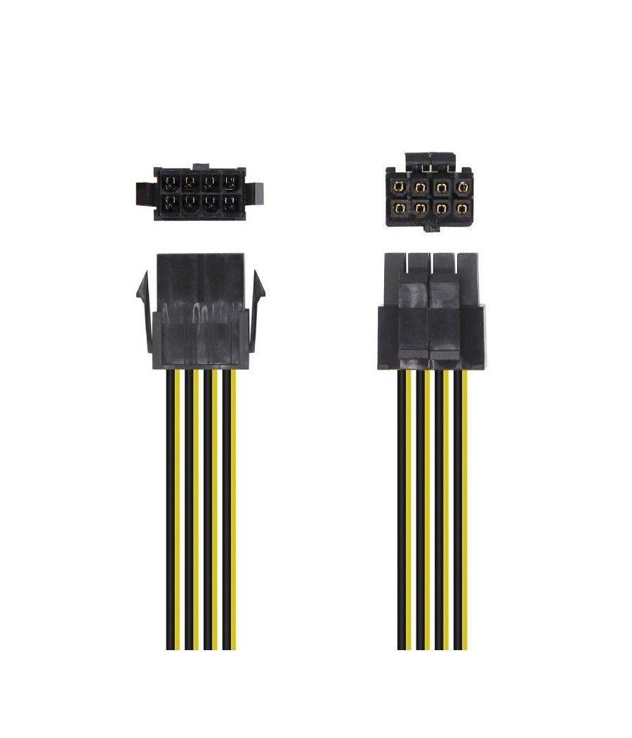 Cable de Alimentación Microprocesador Aisens A131-0419/ Molex -4+4 PIN Macho - Molex 8 PIN Hembra/ 30cm - Imagen 3