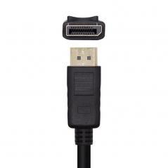 Cable Displayport 1.2 4K Aisens A124-0455/ Displayport Macho - Displayport Macho/ 1m/ Negro - Imagen 3