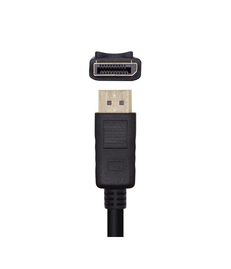 Cable Displayport 1.2 4K Aisens A124-0455/ Displayport Macho - Displayport Macho/ 1m/ Negro - Imagen 3