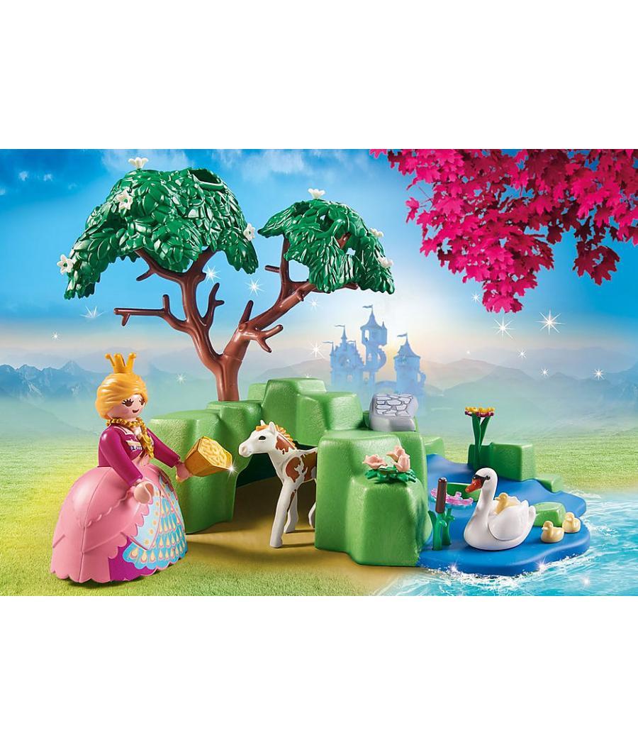 Playmobil picnic de princesas con potro