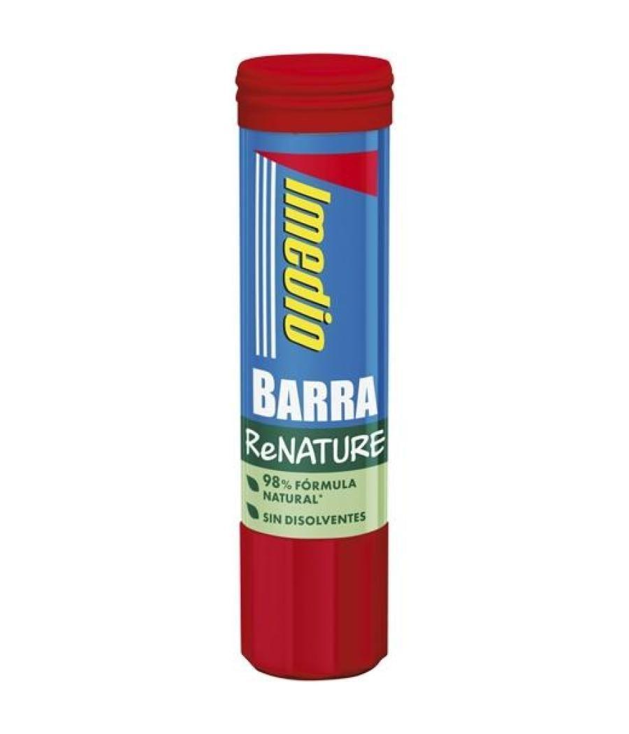 Imedio pegamento en barra renature 21gr sin disolventes pack 12 unidades