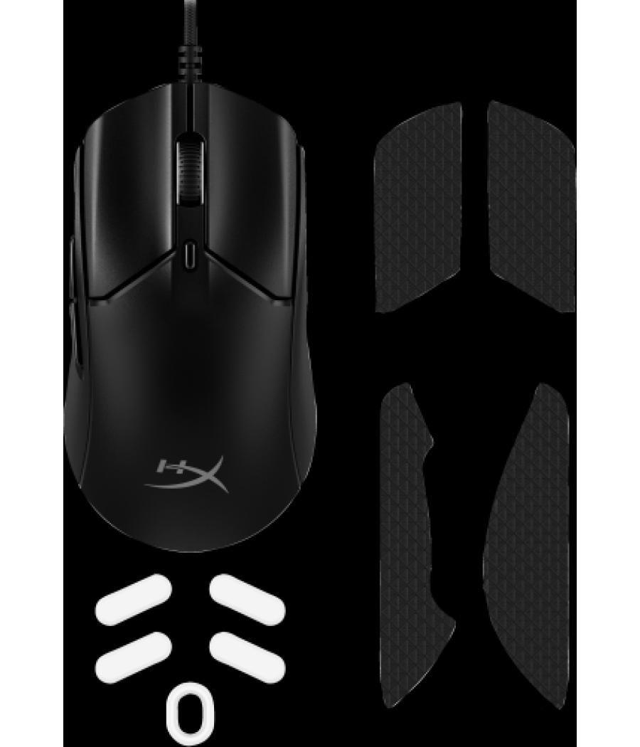 Hyperx pulsefire haste 2: ratón gaming (negro)