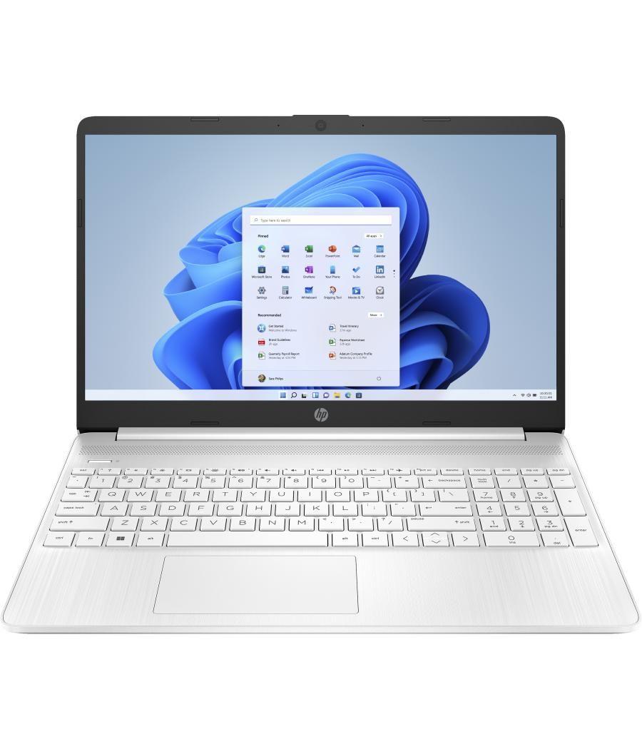 Portatil hp 15s - fq5057ns i7 - 1255u - 15.6pulgadas - 16gb - ssd512gb - w11 - blanco