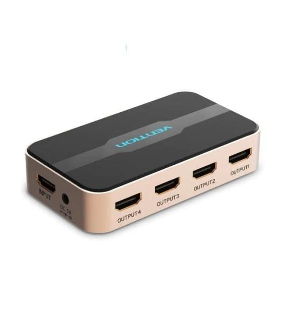 Duplicador vention accg0-eu/ 4 hdmi hembra - hdmi macho