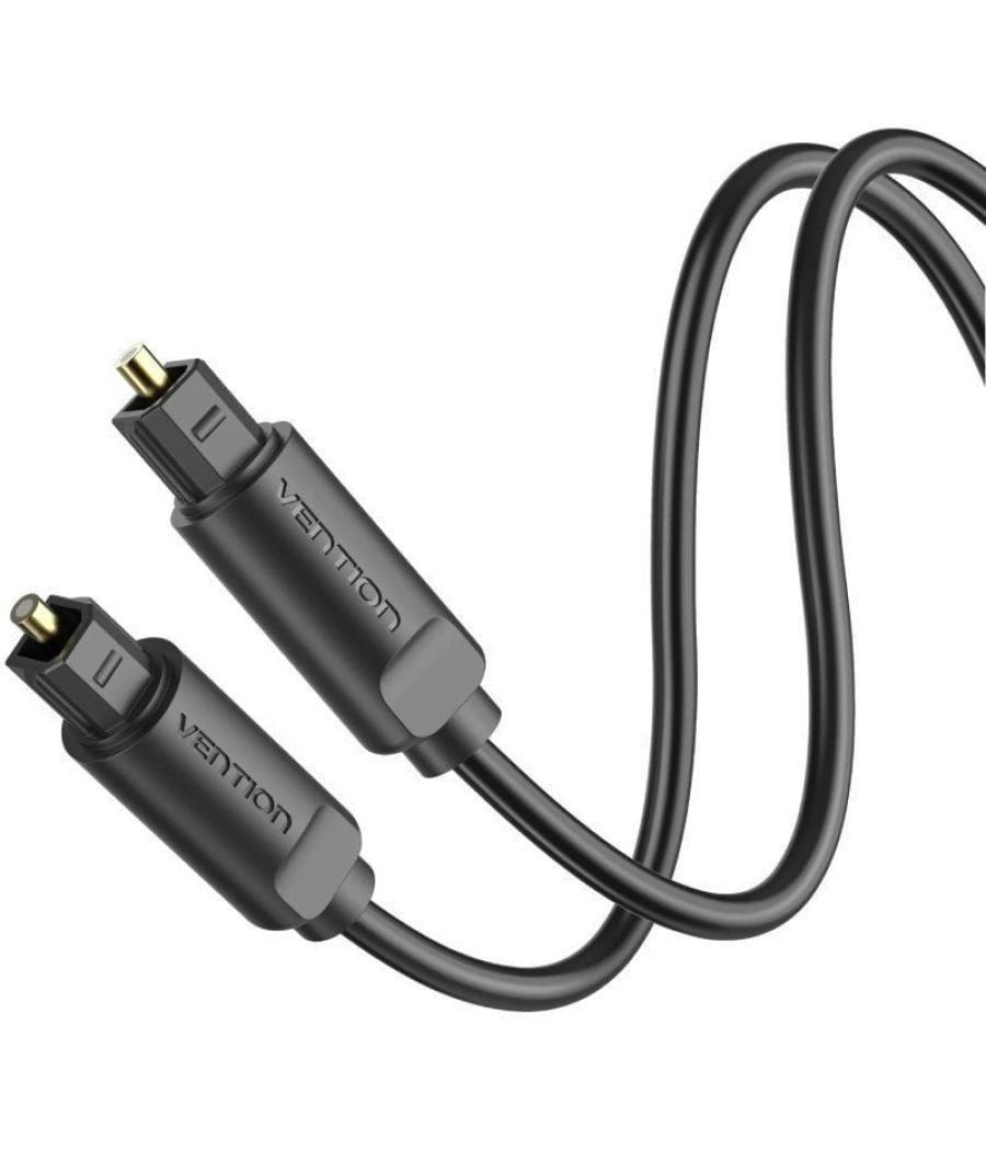 Cable de audio de fibra óptica vention baebj/ 5m/ negro