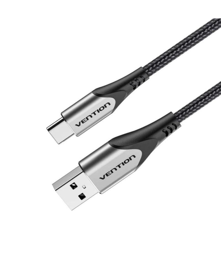 Cable usb 2.0 tipo-c vention codhc/ usb macho - usb tipo-c macho/ 25cm/ gris