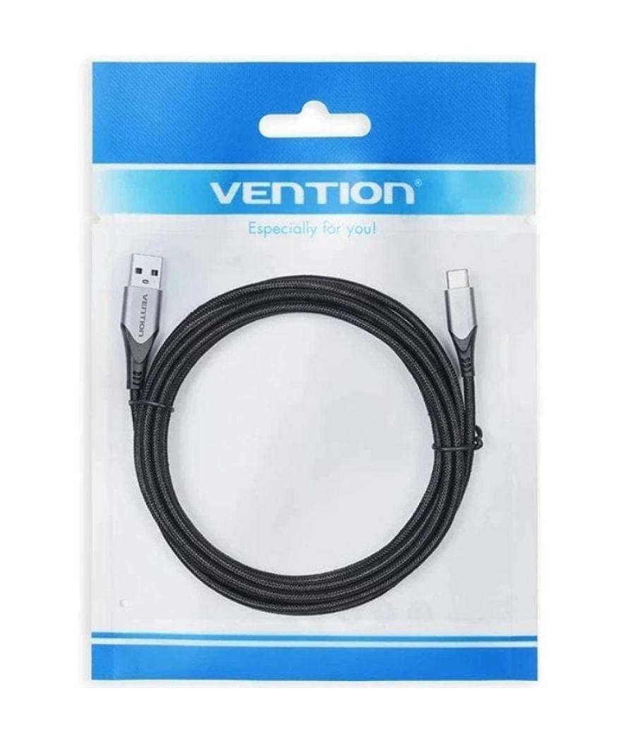 Cable usb 2.0 tipo-c vention cokbc/ usb macho - usb tipo-c macho/ 25cm/ gris