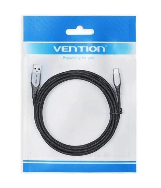 Cable usb 2.0 tipo-c vention cokbh/ usb macho - usb tipo-c macho/ 2m/ gris