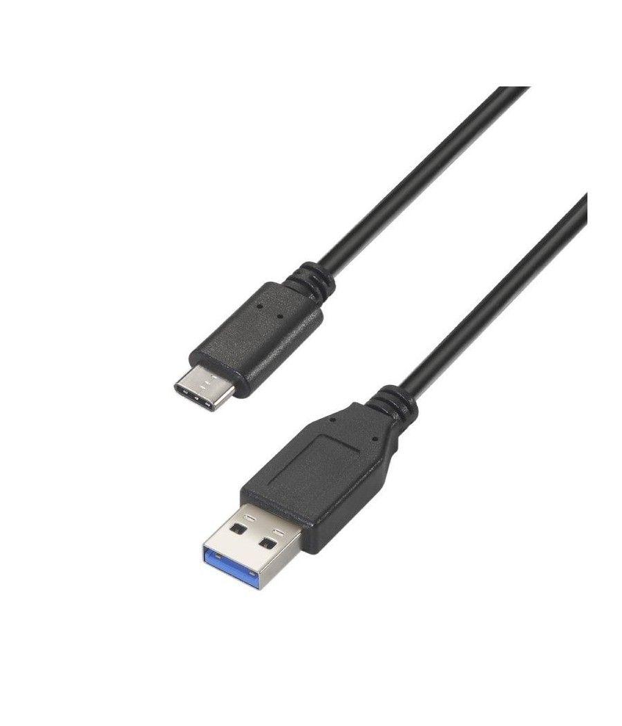 Cable USB 3.1 Aisens A107-0450/ USB Tipo-C Macho - USB Macho/ 1.5m/ Negro - Imagen 3