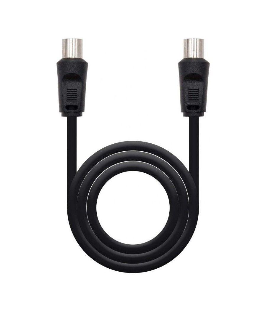 Cable de Antena Nanocable 10.26.0202/ 3C-2V Macho - 3C-2V Hembra - Imagen 3