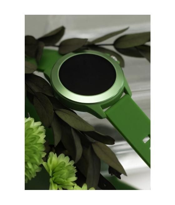 Smartwatch forever colorum cw-300/ notificaciones/ frecuencia cardíaca/ verde