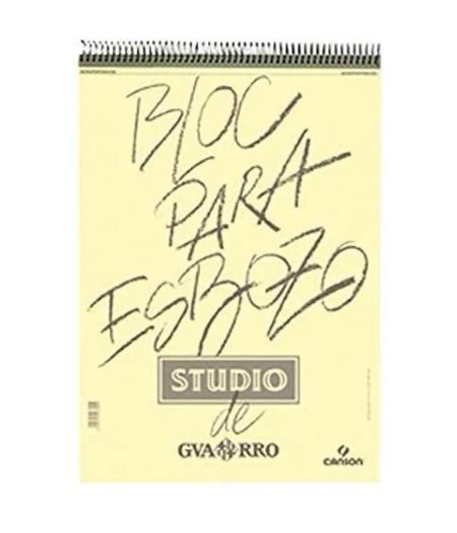 Canson bloc esbozo guarro studio a5 espiral microperforado 50h 90gr papel blanco