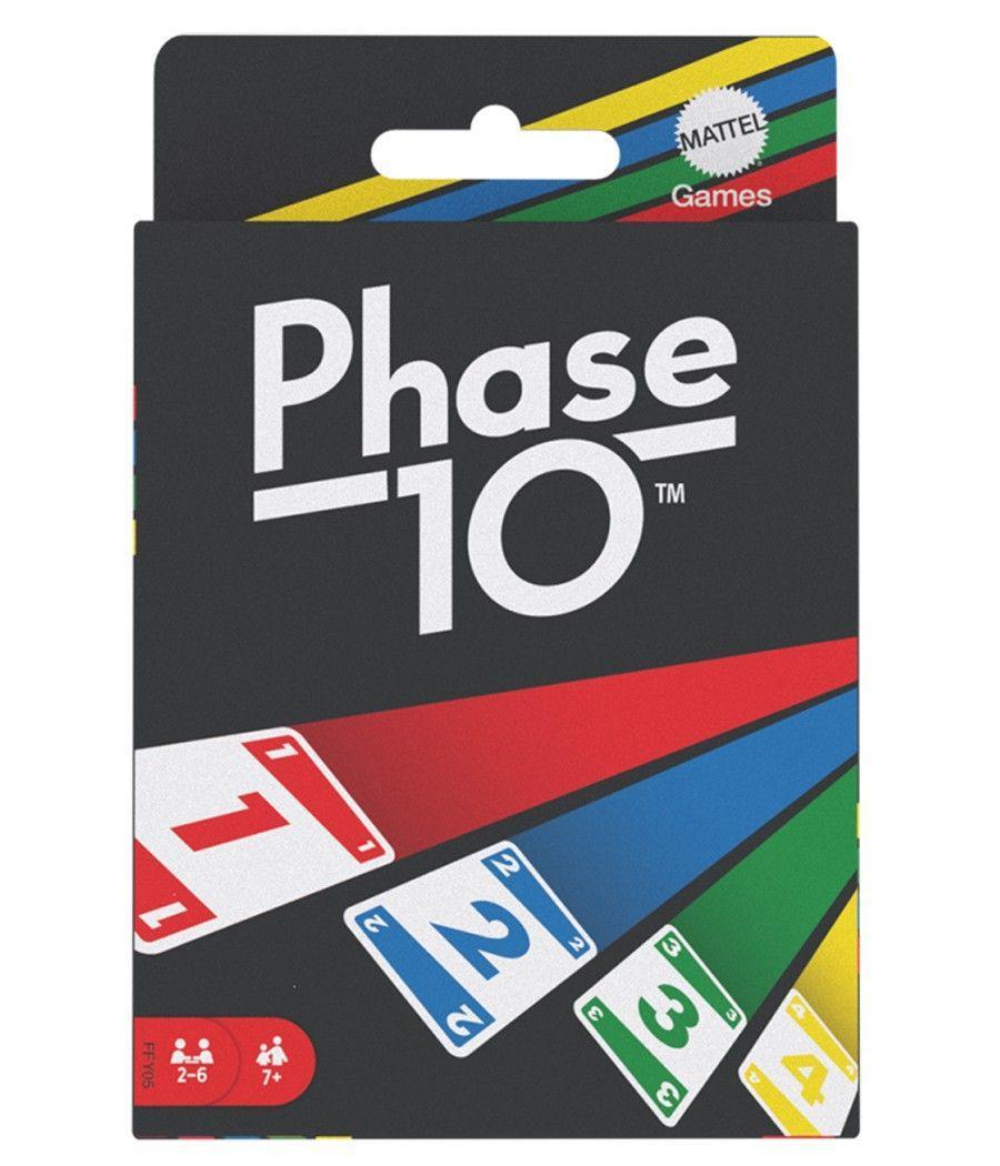 Juego de cartas mattel phase 10