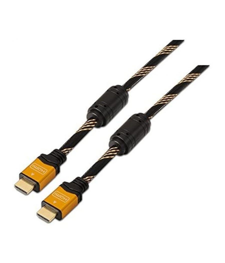 Cable HDMI 2.0 4K Nanocable 10.15.1602/ HDMI Macho - HDMI Macho/ 1.5m/ Negro/ Azul - Imagen 4