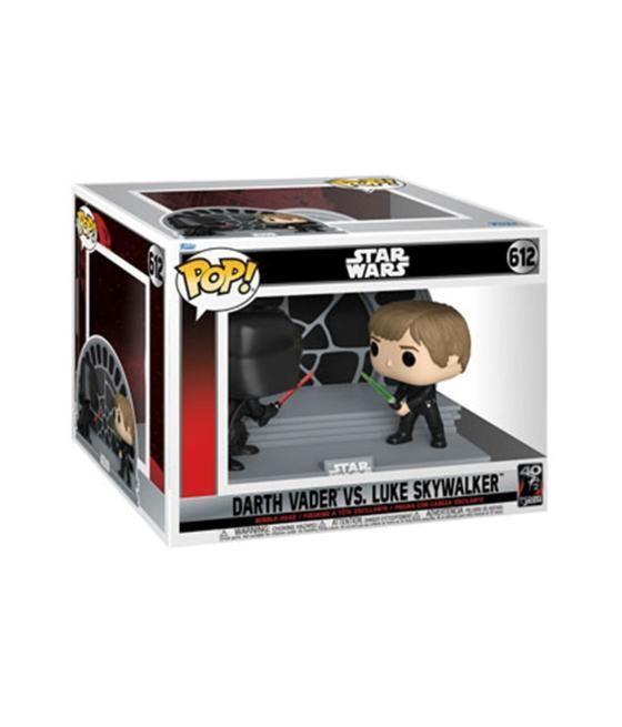 Funko pop moment star wars retorno del jedi 40 aniversario luke vs darth vader 70743