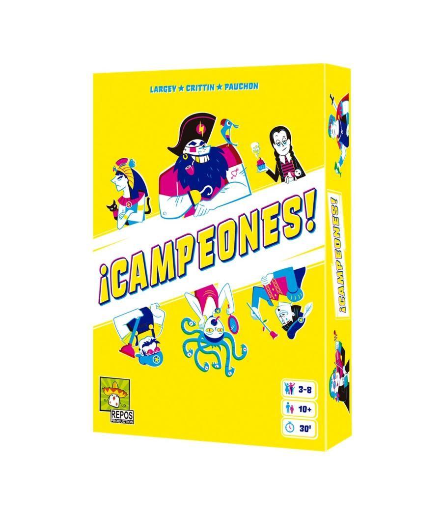 Juego de mesa ¡campeones! edad recomendada 10 años